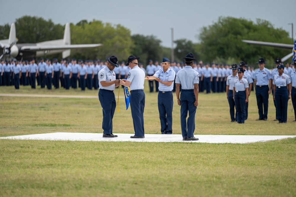 Flights 459-471 ; Department of the Air Force Basic Military Training Graduation Parade