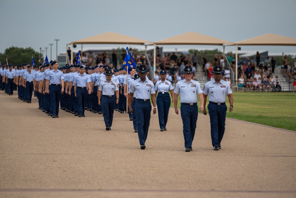 Flights 459-471 ; Department of the Air Force Basic Military Training Graduation Parade