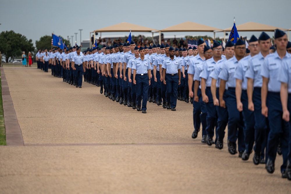 Flights 459-471 ; Department of the Air Force Basic Military Training Graduation Parade