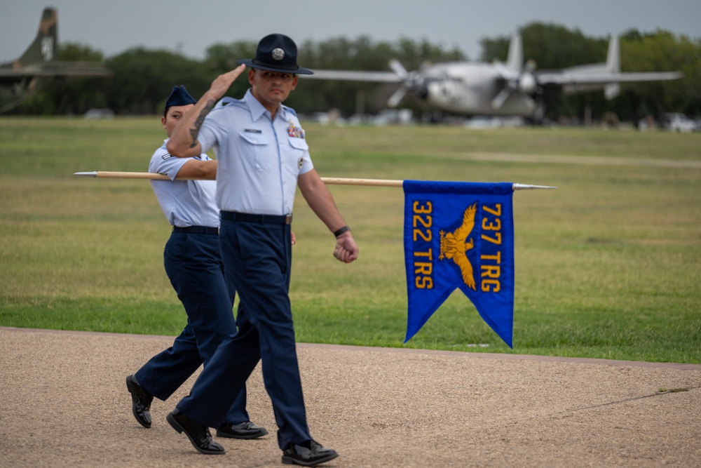 Flights 459-471 ; Department of the Air Force Basic Military Training Graduation Parade