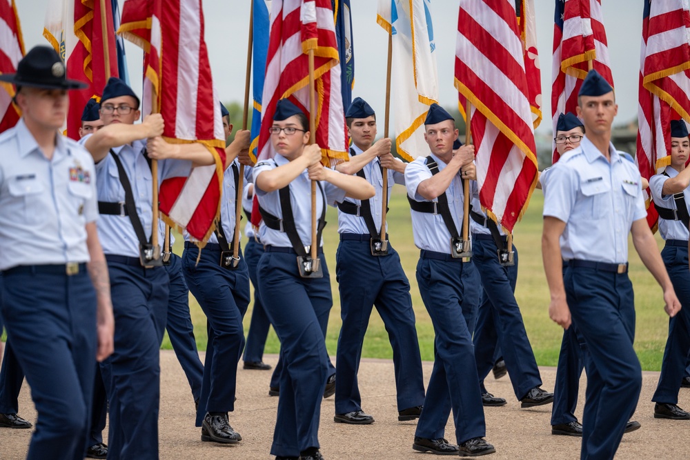 Flights 459-471 ; Department of the Air Force Basic Military Training Graduation Parade