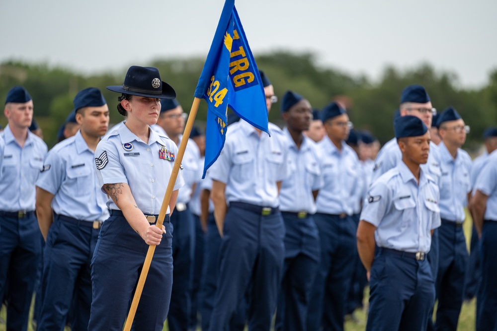 Flights 459-471 ; Department of the Air Force Basic Military Training Graduation Parade