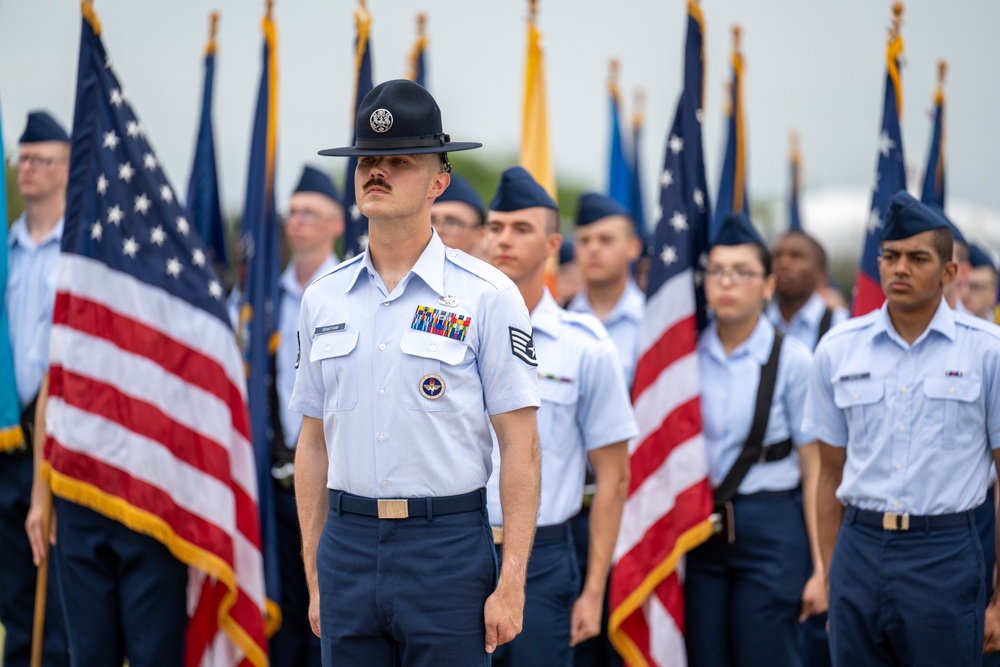 Flights 459-471 ; Department of the Air Force Basic Military Training Graduation Parade