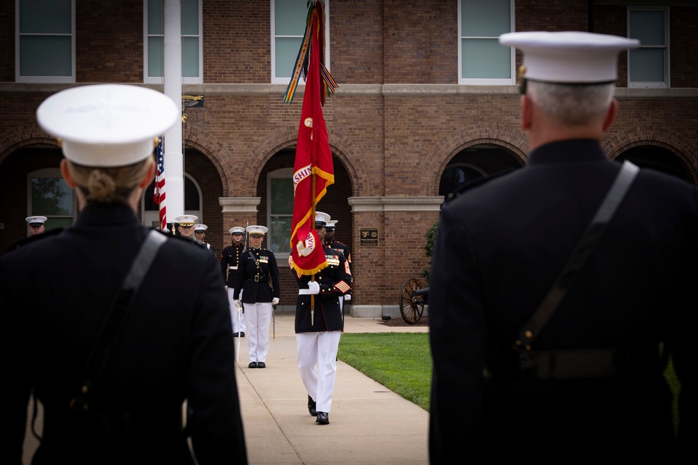 Marine Barracks Washington Welcomes our New Commanding Officer