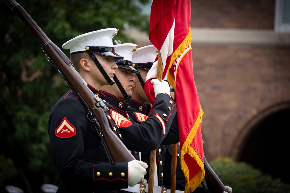 Marine Barracks Washington Welcomes our New Commanding Officer