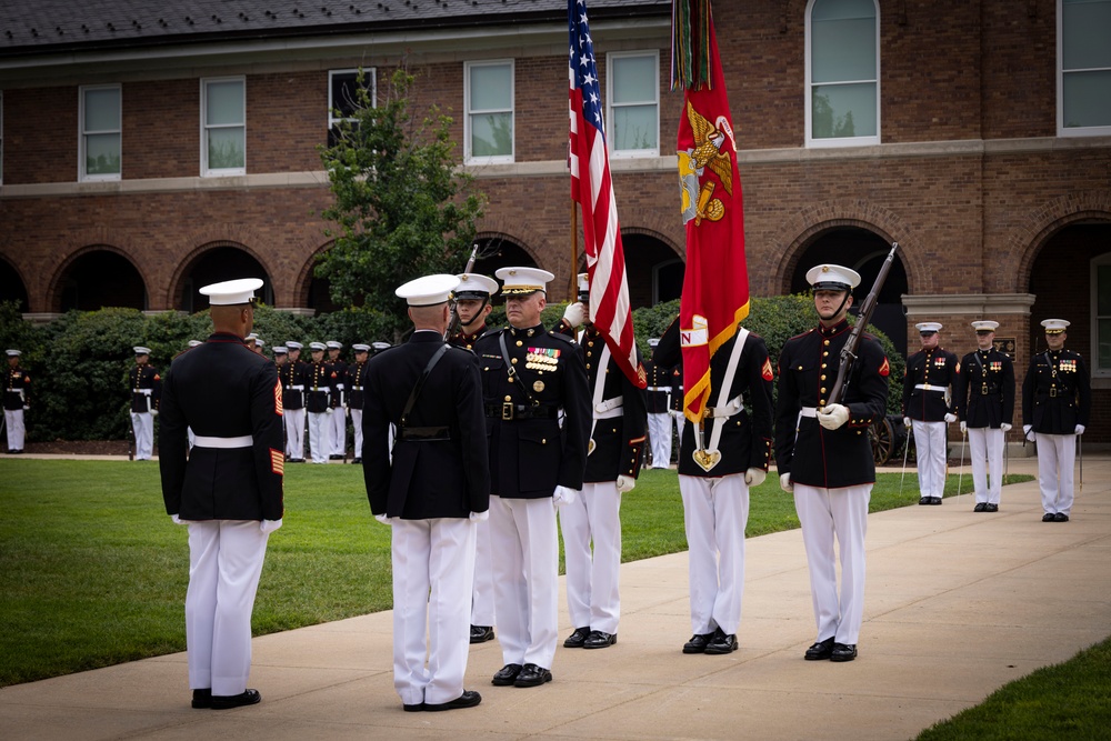 Marine Barracks Washington Welcomes our New Commanding Officer