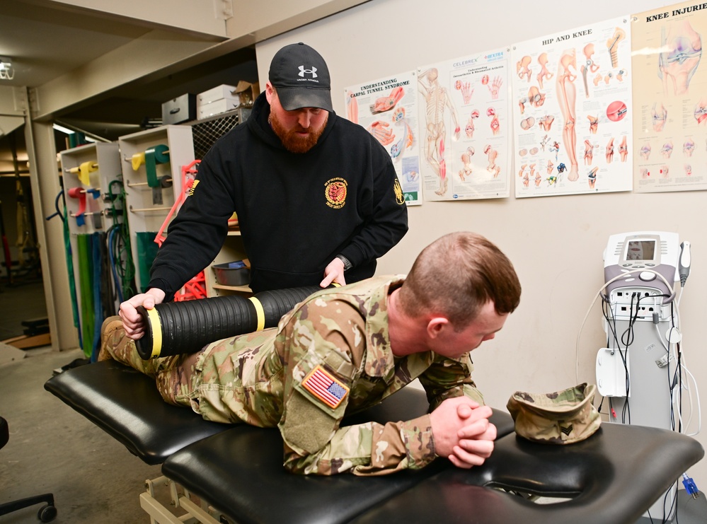 8th Field Artillery Brigade treatment from the Holistic Health and Fitness team