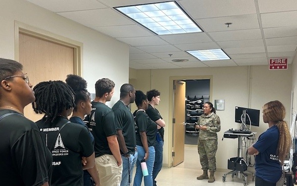 Local graduates learn about Air Force job specialties