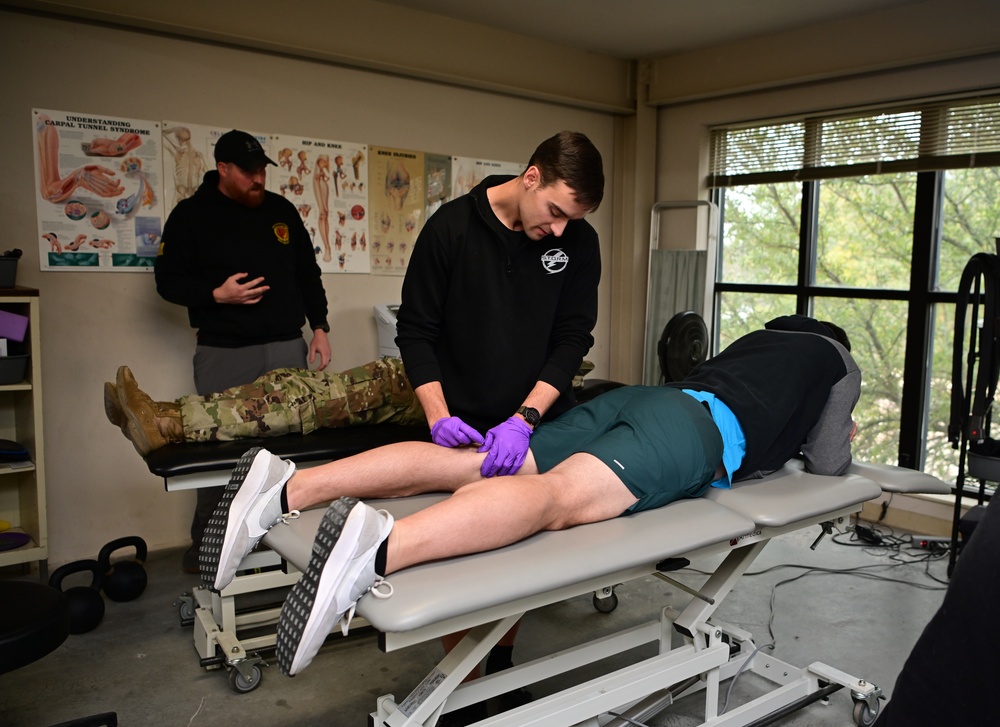 8th Field Artillery Brigade receives treatment from the Holistic Health and Fitness team