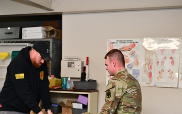 18th Field Artillery Brigade receives treatment from the Holistic Health and Fitness team