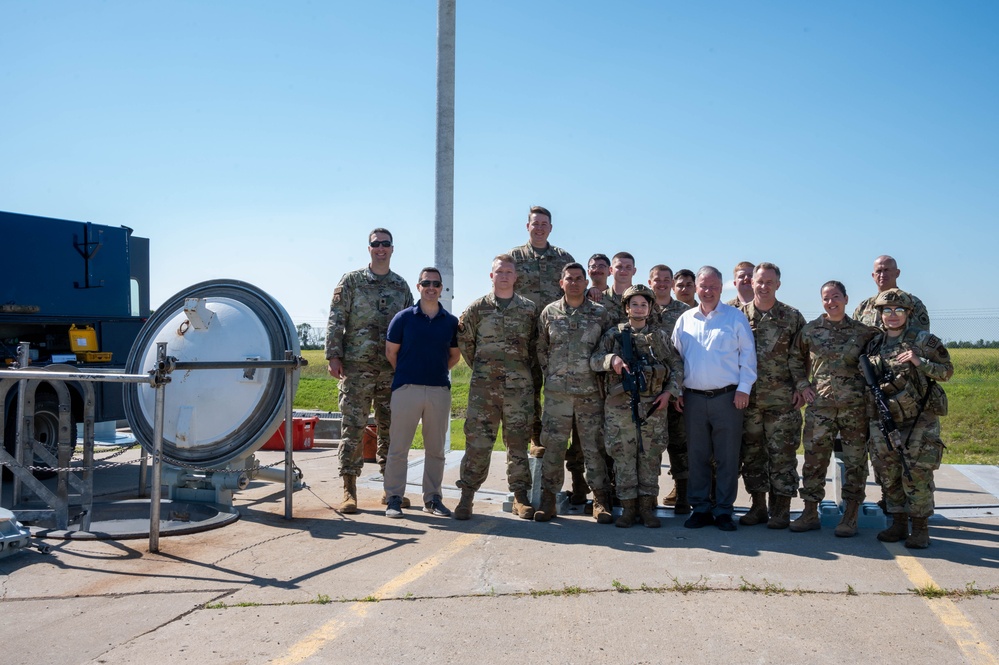 House Armed Services Committee representative visits Minot AFB