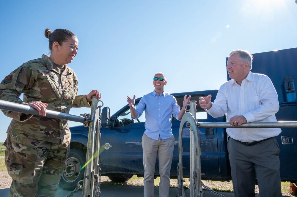 House Armed Services Committee representative visits Minot AFB