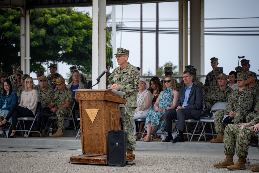 NCG-1 Change of Command