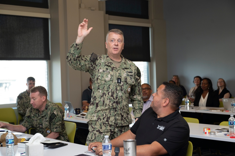 Rear Adm. James Waters Participates at AMAP Meeting