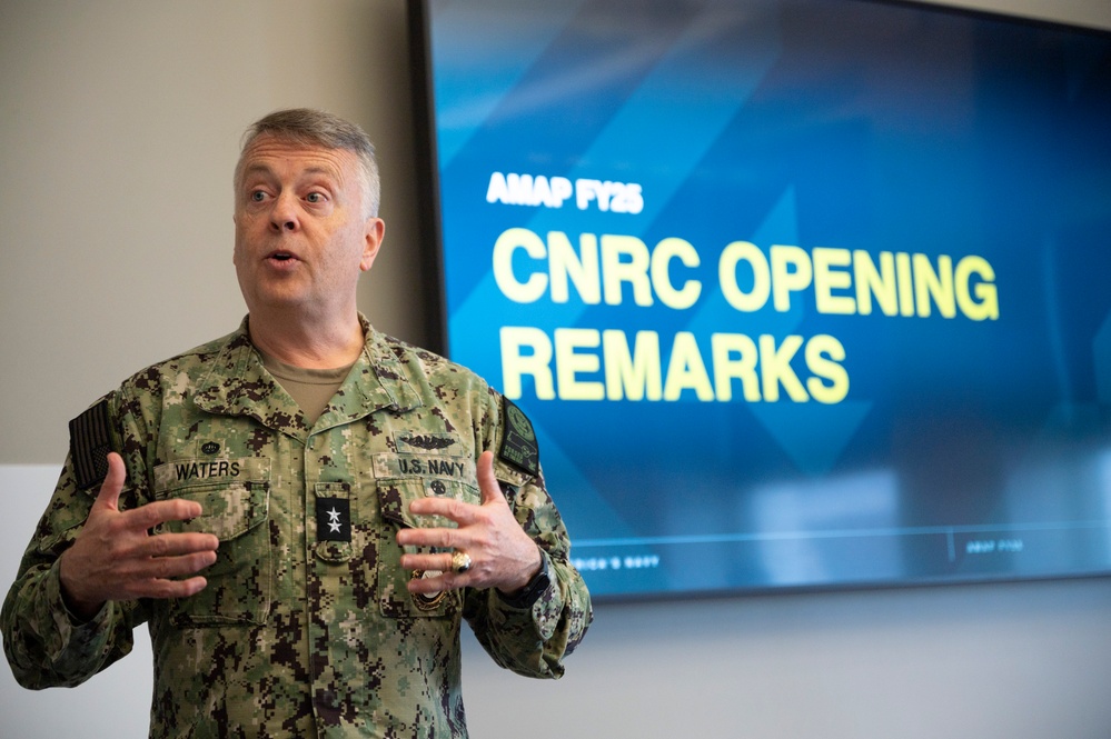 Rear Adm. James Waters Participates at AMAP Meeting