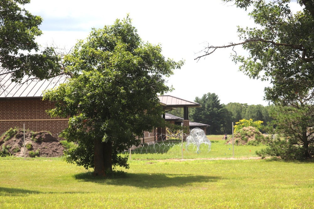 Fencing project improves capabilities at Fort McCoy’s Mission Training Complex, simulations training area