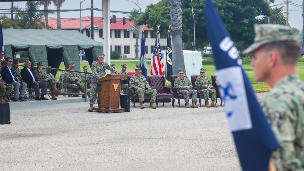Naval Construction Group 1 Change of Command