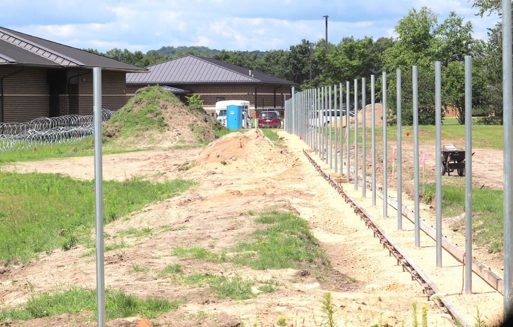 Fencing project improves capabilities at Fort McCoy’s Mission Training Complex, simulations training area