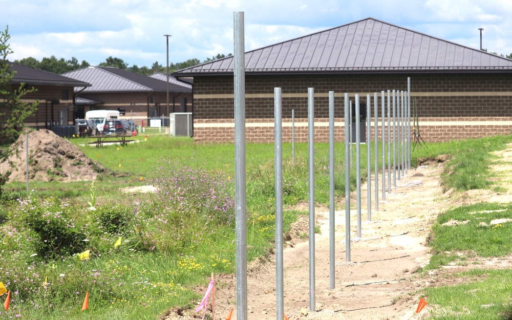 Fencing project improves capabilities at Fort McCoy’s Mission Training Complex, simulations training area