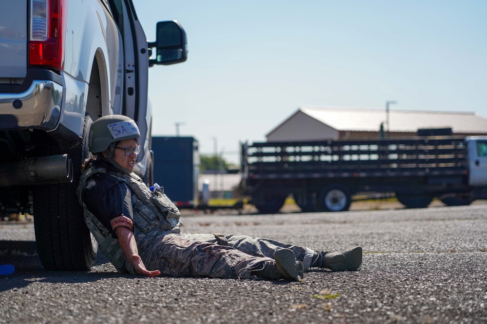 142nd CERFP Airmen conduct TCCC training