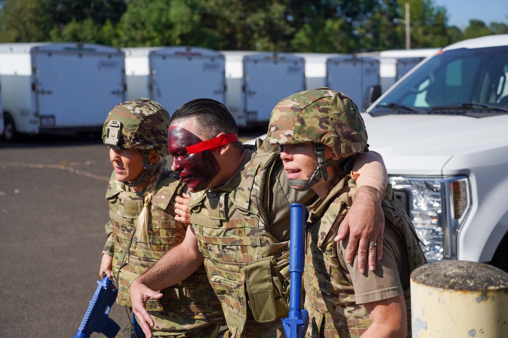 142nd CERFP Airmen conduct TCCC training