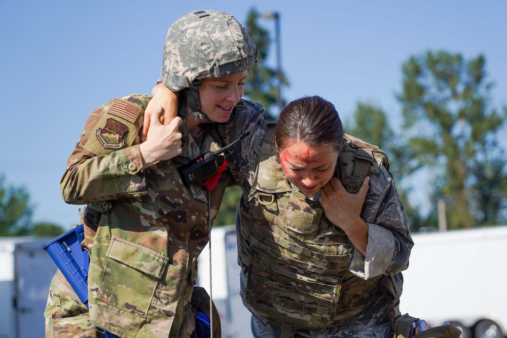 142nd CERFP Airmen conduct TCCC training