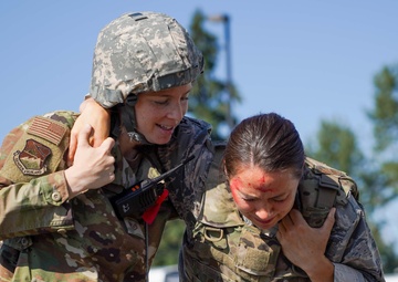 142nd CERFP Airmen conduct TCCC training