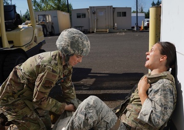 142nd CERFP Airmen conduct TCCC training