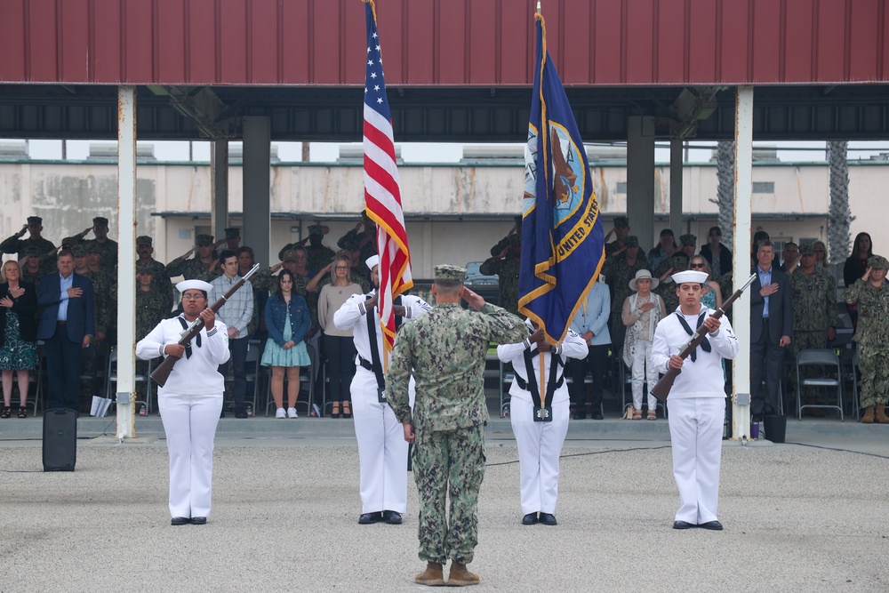 Naval Construction Group 1 Change of Command