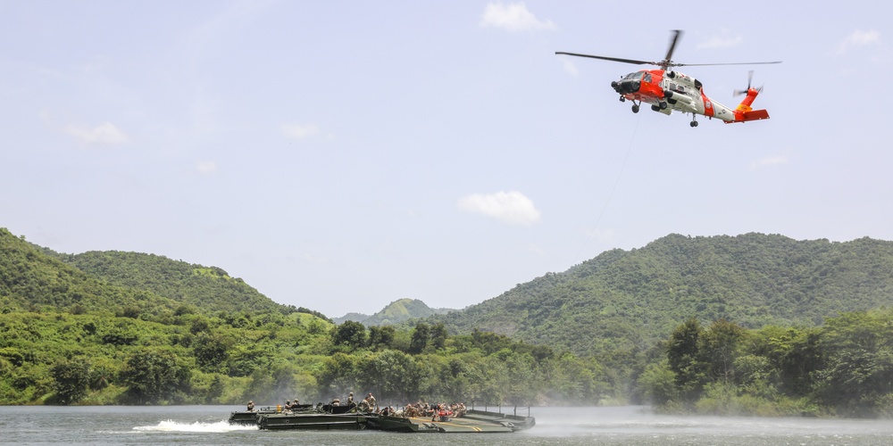 892nd MRBC and Coast Guard Survival Rescue Training