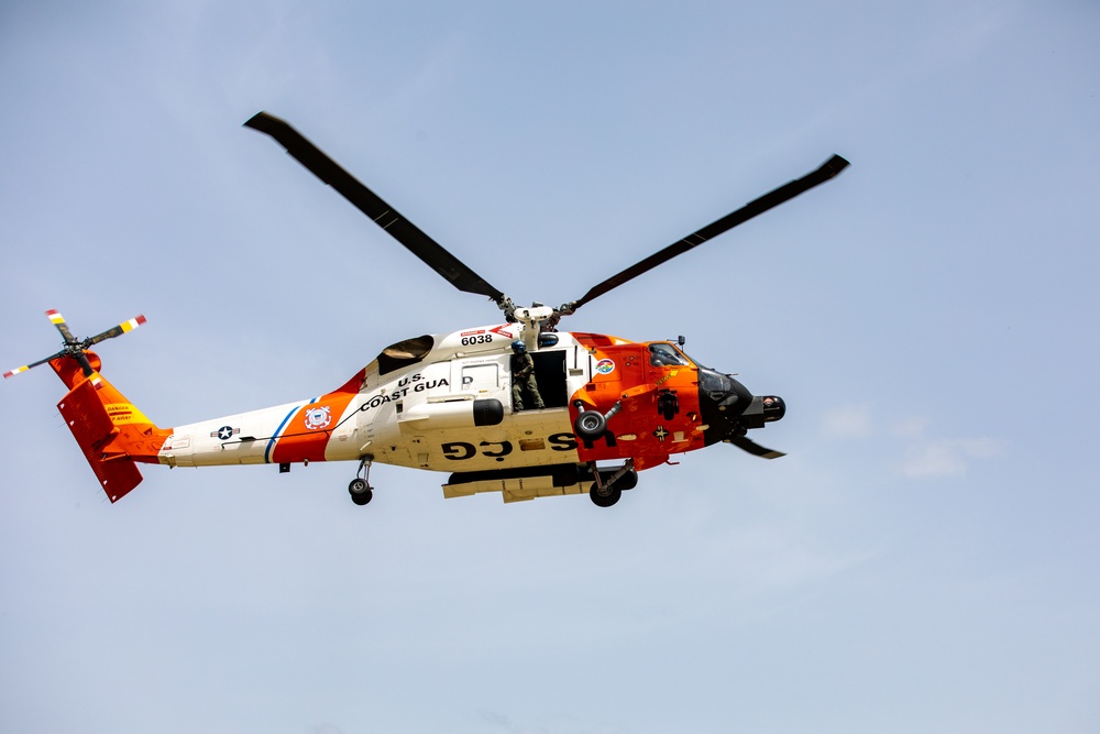 892nd MRBC and Coast Guard Survival Rescue Training