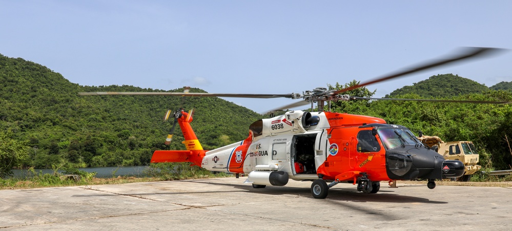 892nd MRBC and Coast Guard Survival Rescue Training