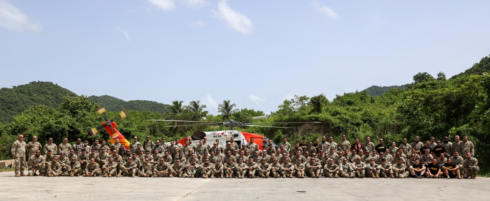 892nd MRBC and Coast Guard Survival Rescue Training