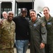 Curtis &quot;50 Cent&quot; Jackson visits Barksdale AFB