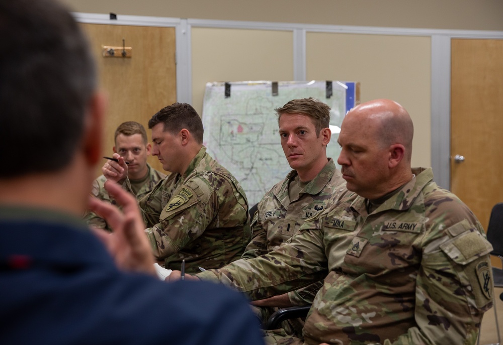 Civil Affairs Soldiers Hone Skills in Realistic Embassy Training Scenarios at JRTC