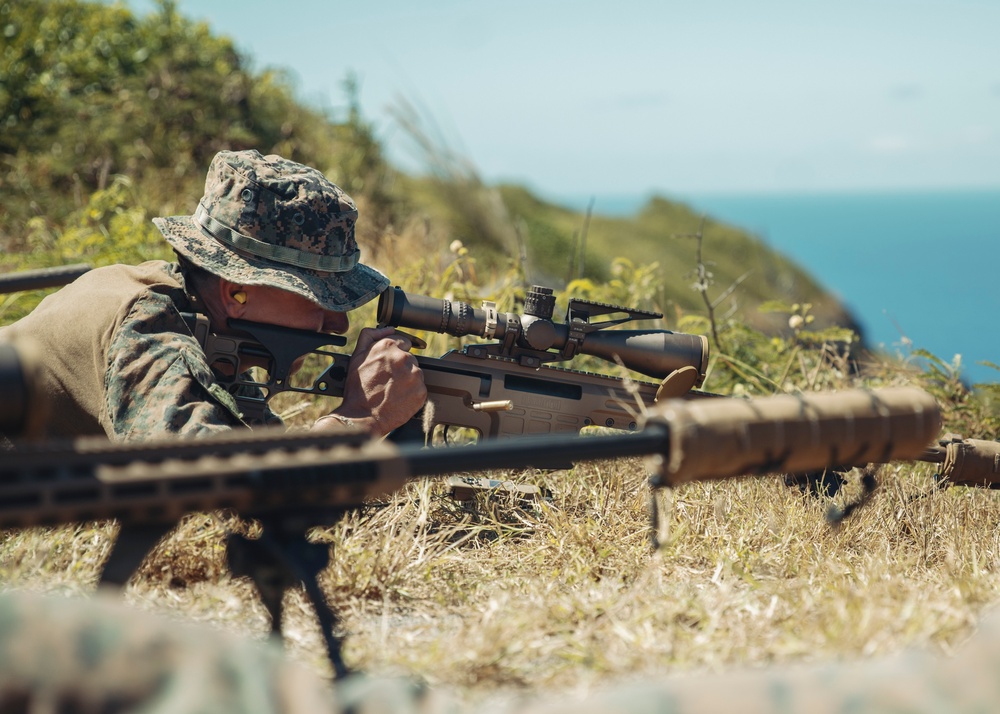 15th MEU Recon, Mexican Marines conduct live-fire sniper range