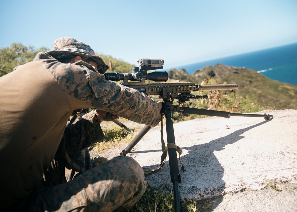 Slow Steady Squeeze: 15th MEU Recon, Mexican Marines conduct live-fire sniper range