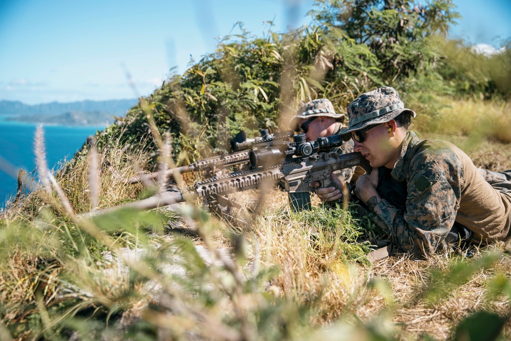 15th MEU Recon, Mexican Marines conduct live-fire sniper range