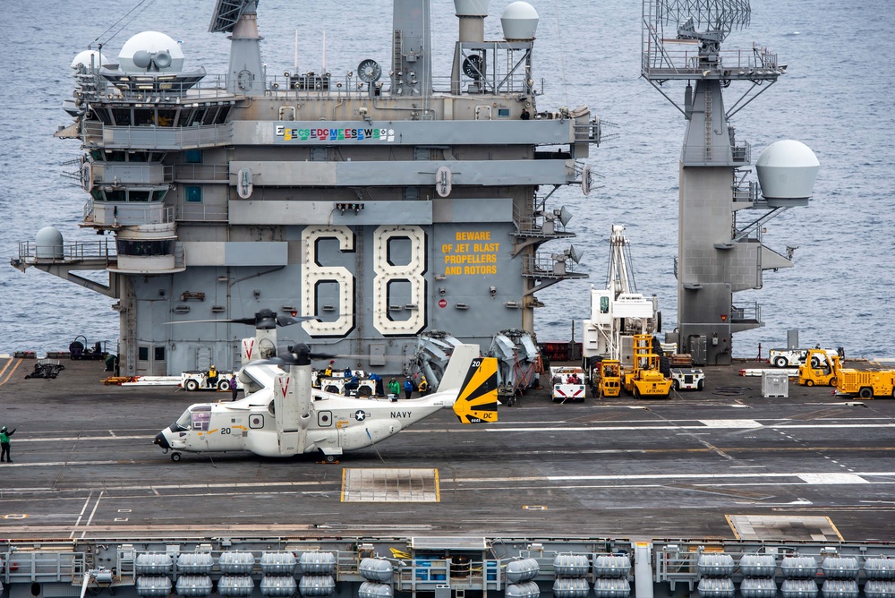 Nimitz Conducts Flight Operations