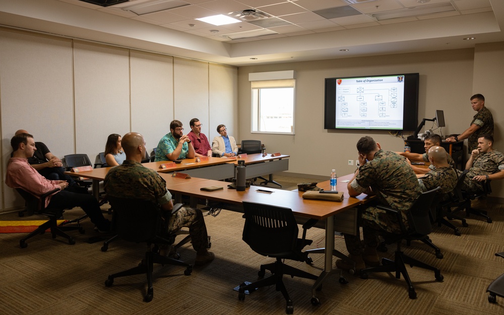 3d MLR Marines Meet with Legislative Representatives
