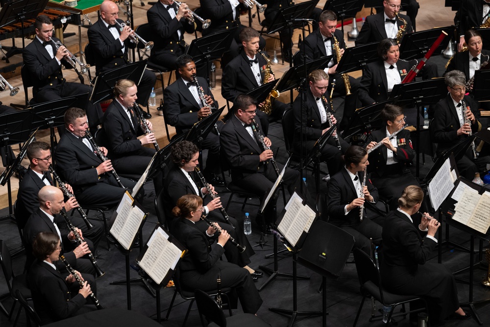 U.S. Navy Concert Band performs at WASBE International Conference