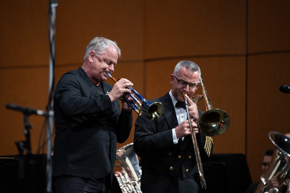 U.S. Navy Concert Band performs at WASBE International Conference