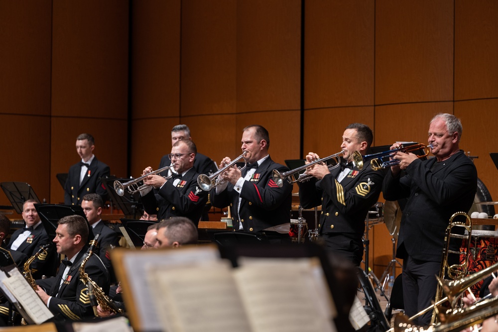 U.S. Navy Concert Band performs at WASBE International Conference