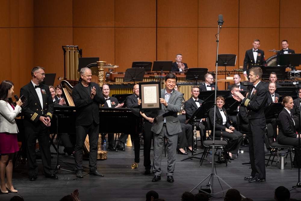 U.S. Navy Concert Band performs at WASBE International Conference