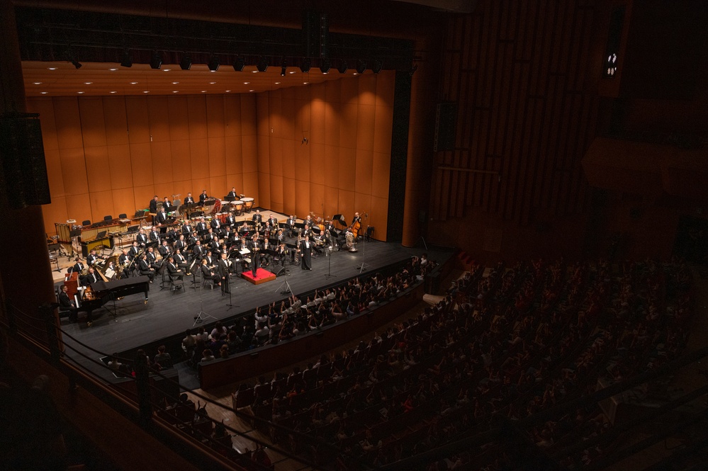 U.S. Navy Concert Band performs at WASBE International Conference