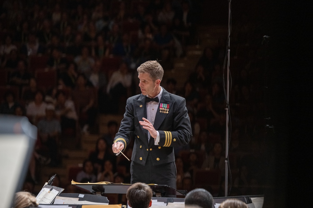 U.S. Navy Concert Band performs at WASBE International Conference