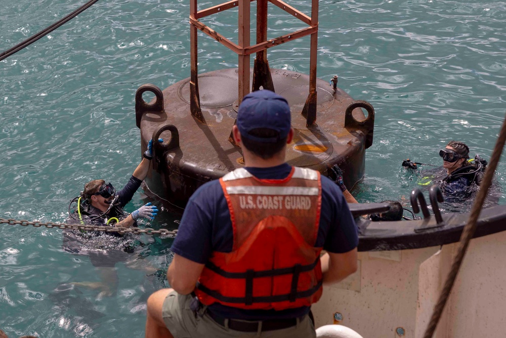 USCG, ROK conduct salvage training during RIMPAC 2024