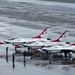 U.S. Air Force Thunderbirds arrive at Joint Base Elmendorf-Richardson, Alaska, July 18, 2024
