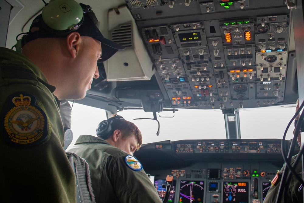 U.S. and RCAF collaborate on P-8 mission during RIMPAC 2024