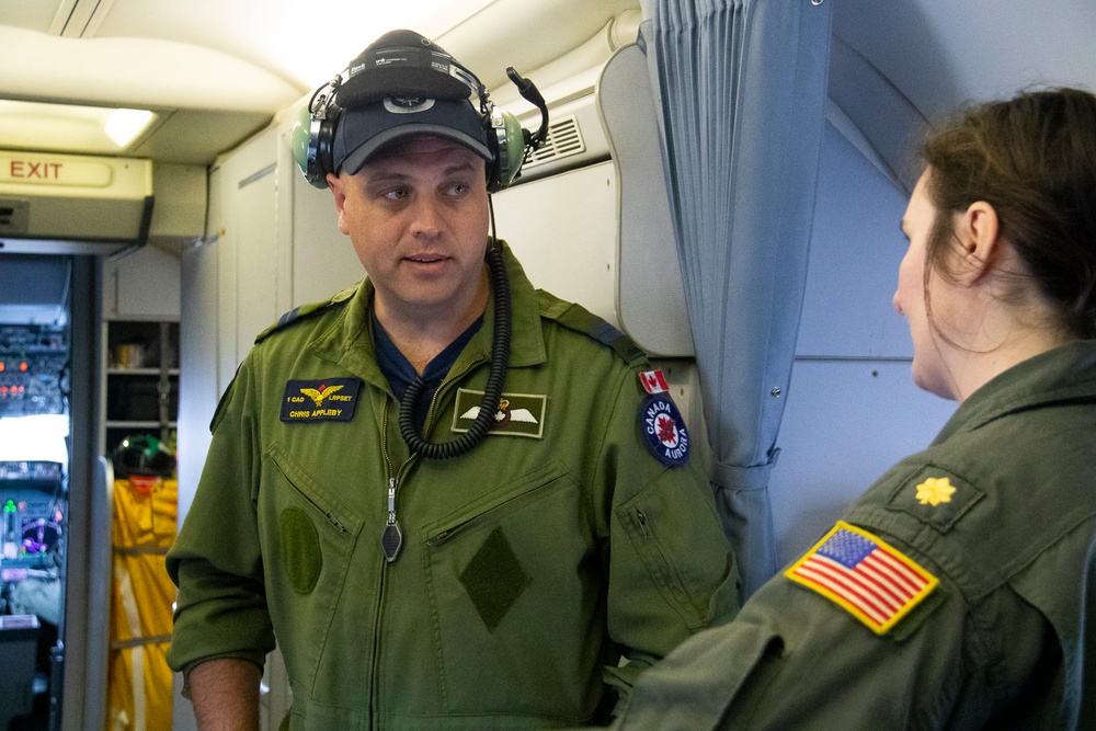 USN and RCAF collaborate on P-8 mission during RIMPAC 2024